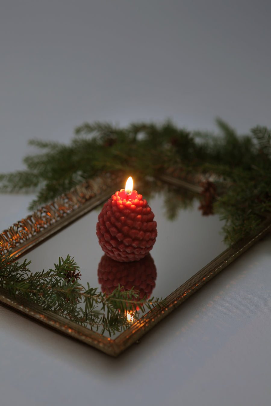 Mo&Co Home Exclusive: Sculpted Beeswax Pine Cones | 2 Sizes