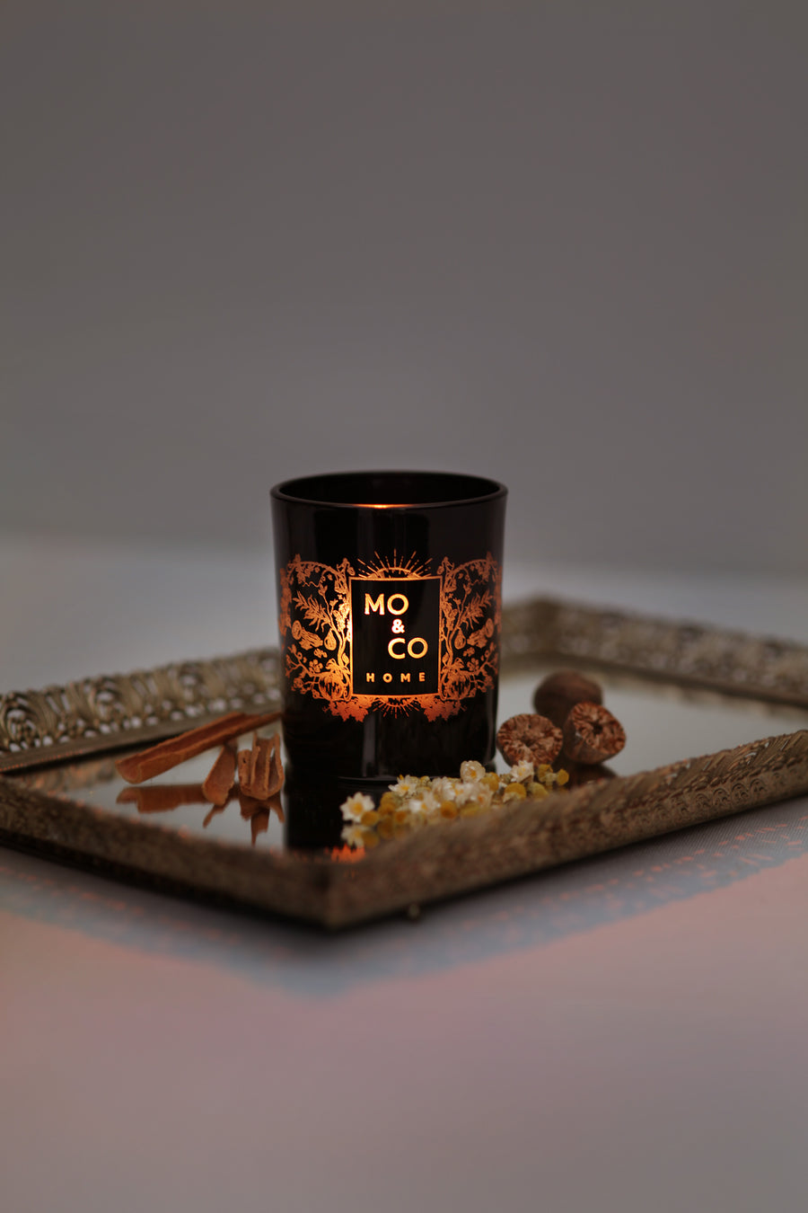 Autumn | Hand-Poured Beeswax Potted Candle, Essential Oils